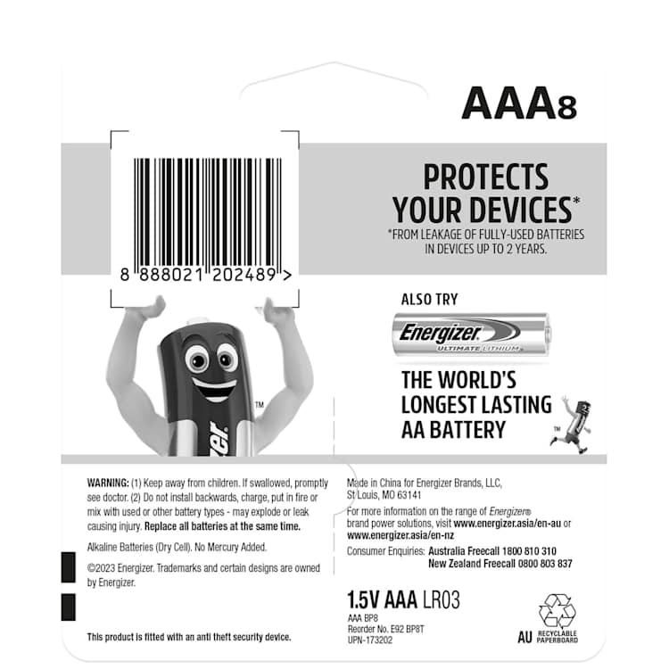 Energizer Max AAA Batteries