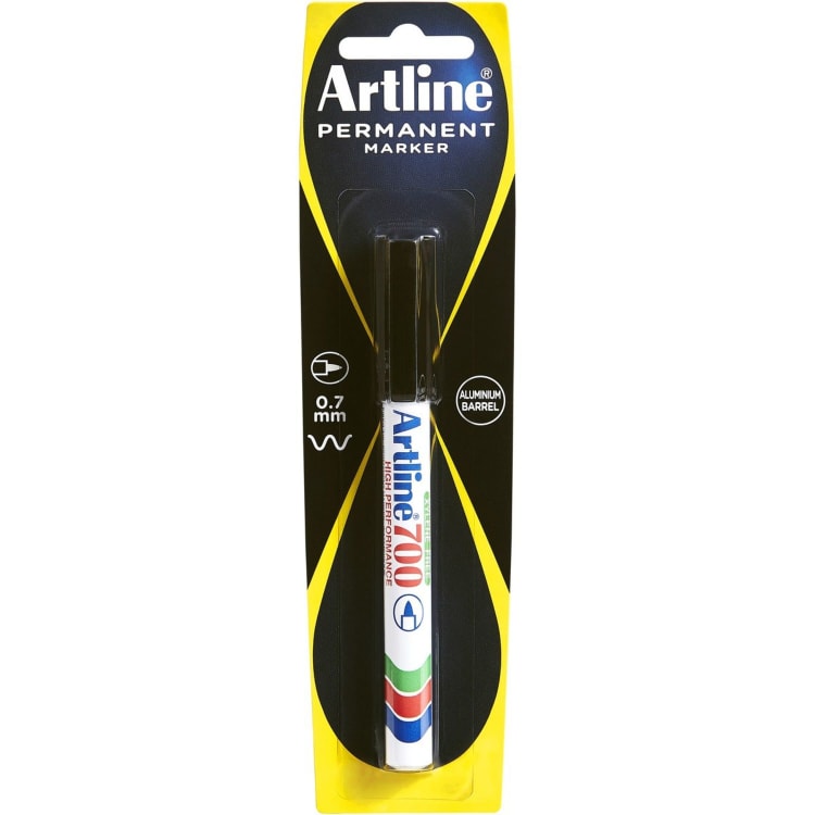 Artline Marker 700 Permanent Black