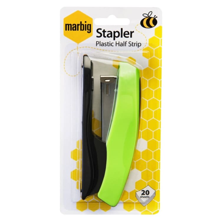Marbig Stapler With Plastic Strip