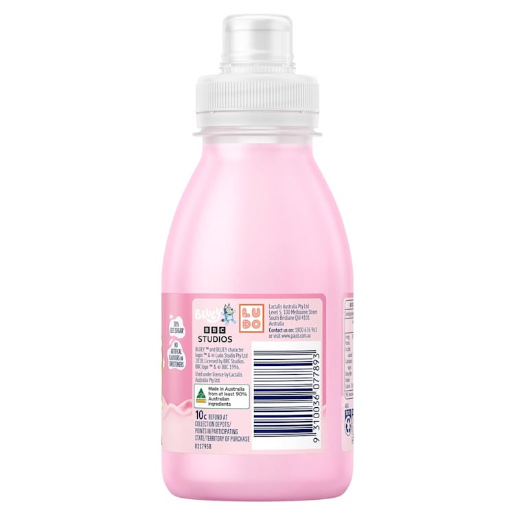 Pauls Bluey Kids Strawberry Flavoured Milk