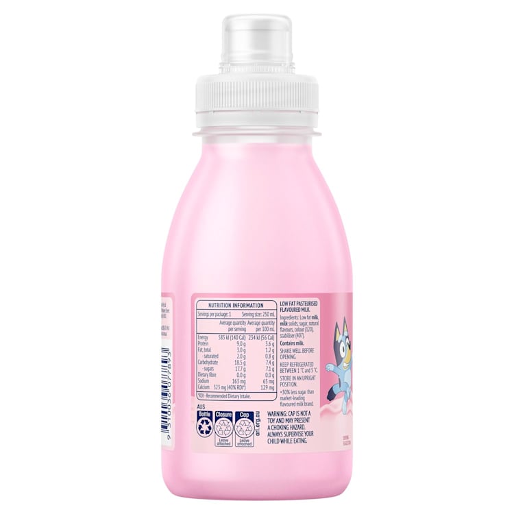 Pauls Bluey Kids Strawberry Flavoured Milk