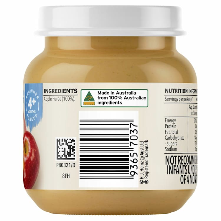 Heinz baby food jars australia clearance
