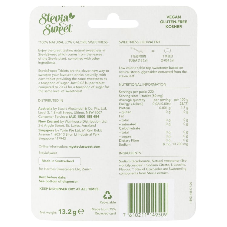 Stevia Sweet Tablets