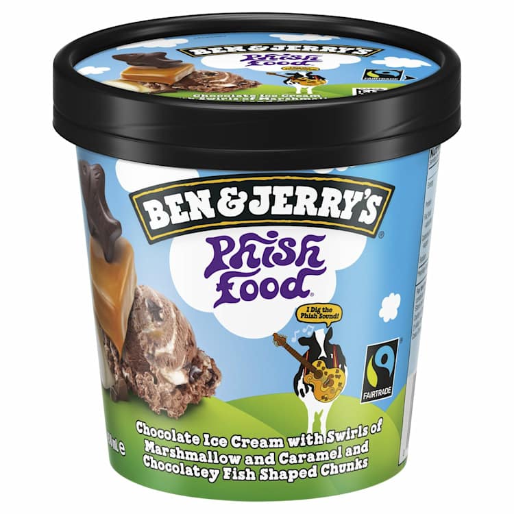 Ben & Jerry's Ice Cream Phish Food