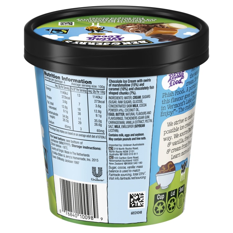 Ben & Jerry's Ice Cream Phish Food | IGA Shop Online