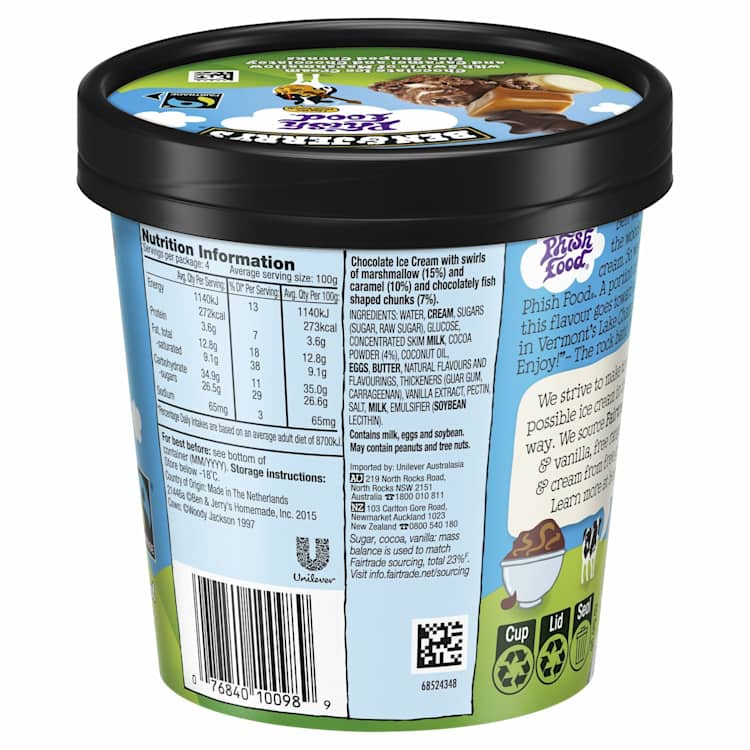 Ben & Jerry's Ice Cream Phish Food