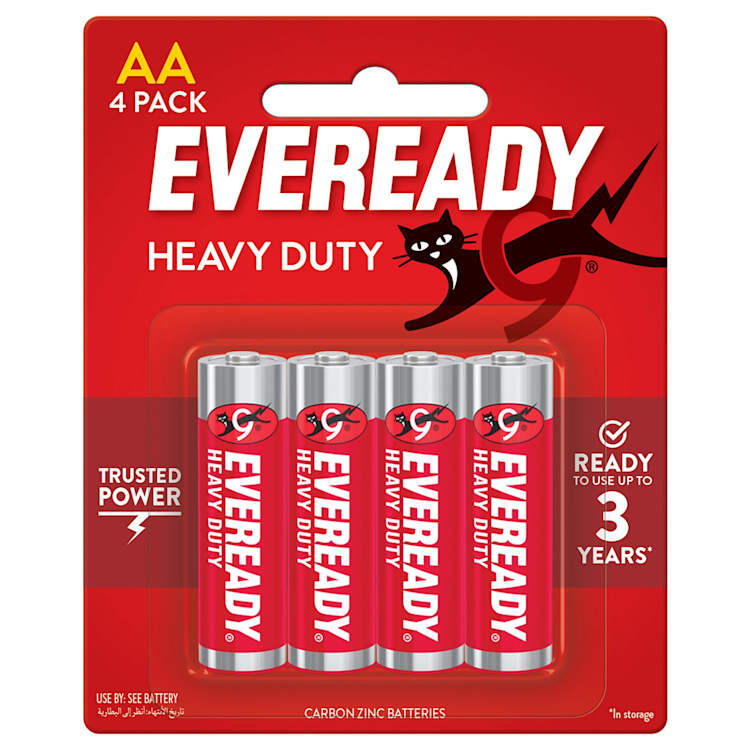 Eveready Red Heavy Duty AA 1015