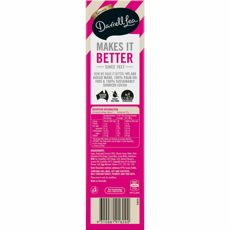 Darrell Lea Coconut Ice