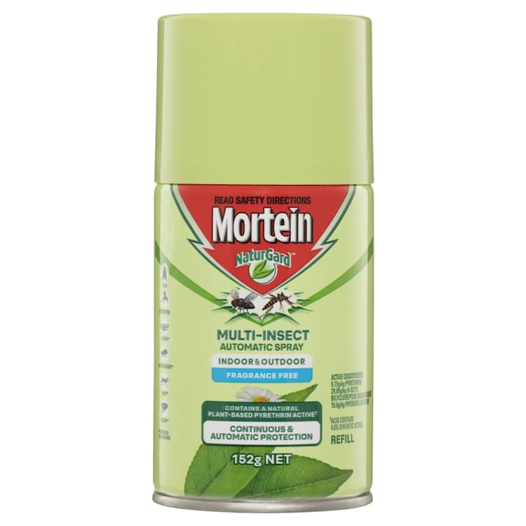Mortein NaturGard Multi-Insect Automatic Refill Fragrance Free