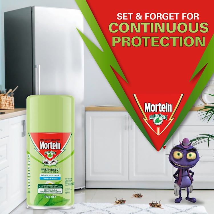Mortein NaturGard Multi-Insect Automatic Refill Fragrance Free