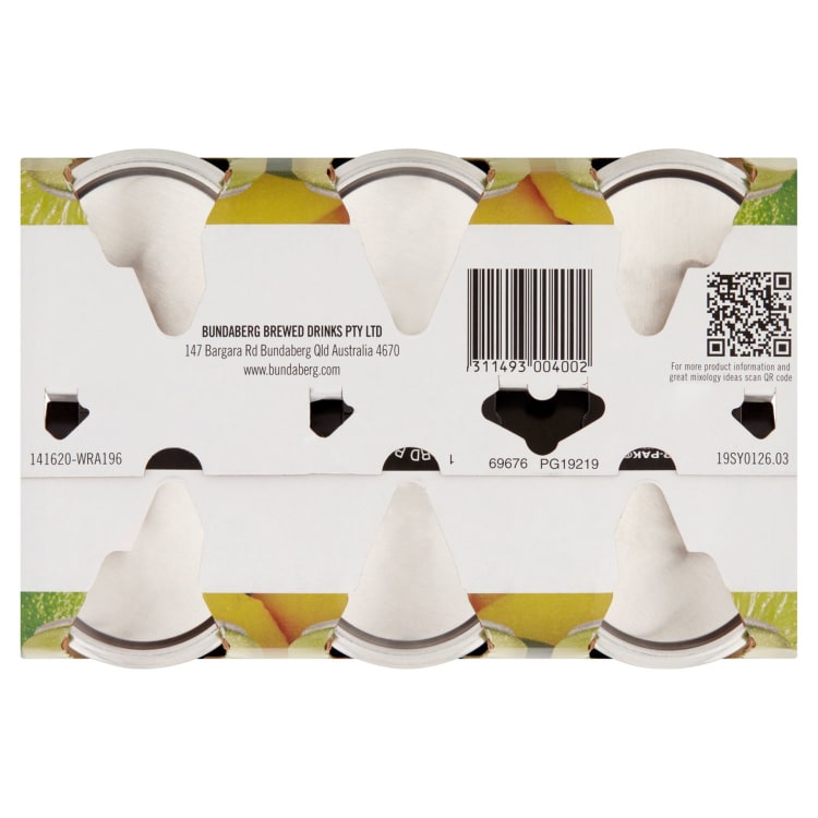 Bundaberg Lemon Lime & Bitters Mini Cans