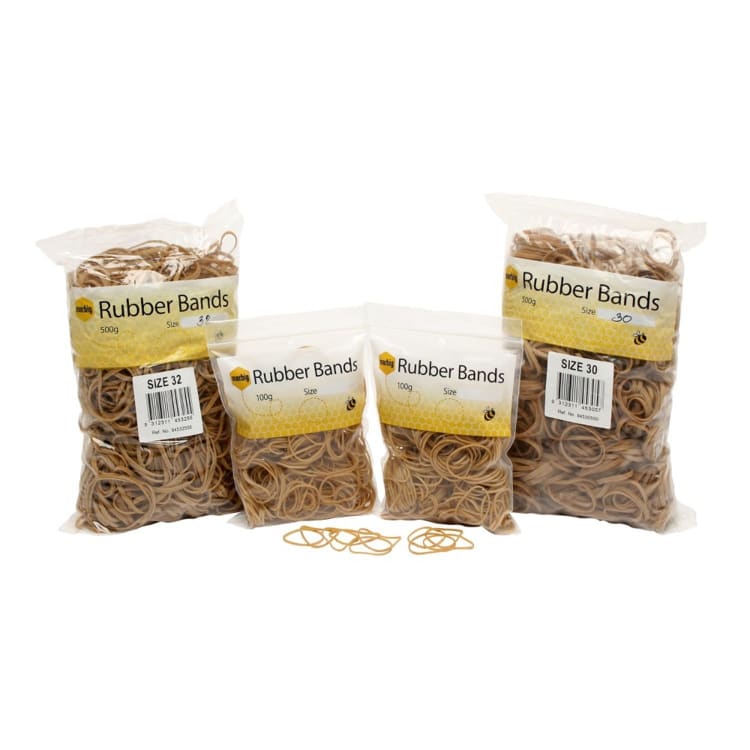 Marbig Rubber Band Assorted