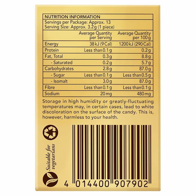 Werther's Original Cream Candies Minis No Sugar Added