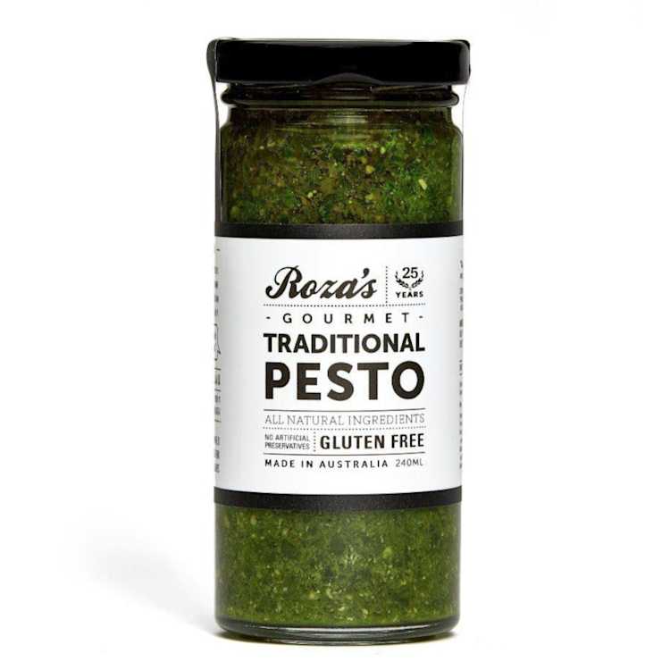 Roza's Gourmet Sauce Traditional Pesto