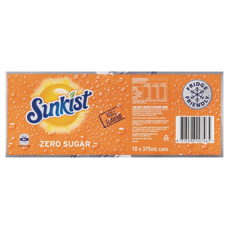 Sunkist Zero Sugar