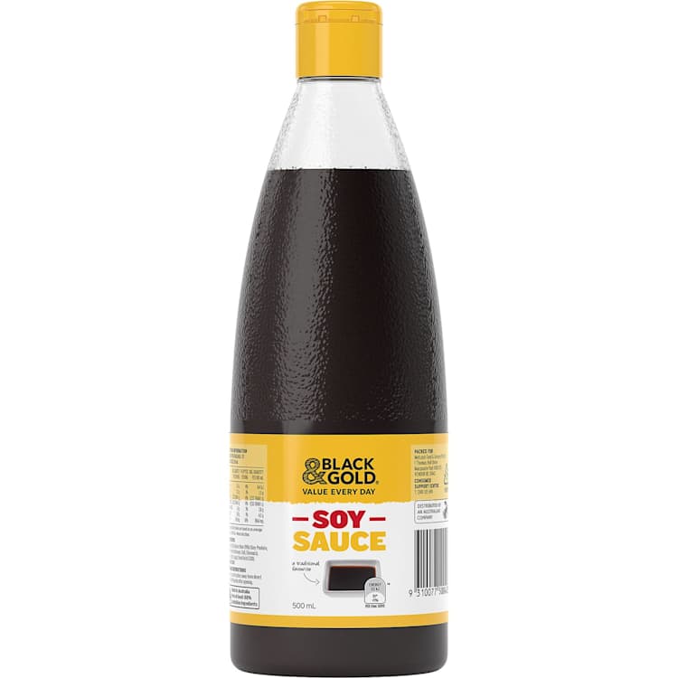 Black & Gold Soy Sauce