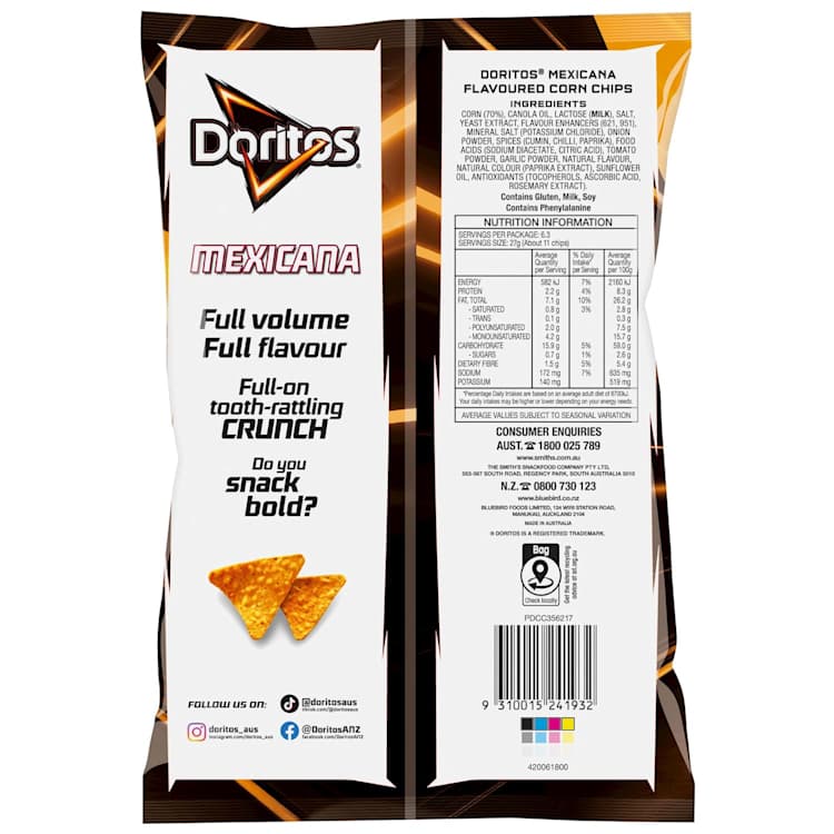 Doritos Share Pack Mexicana
