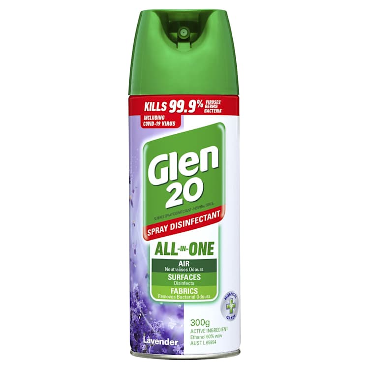 Glen 20 Spray Disinfectant All-In-One Lavender