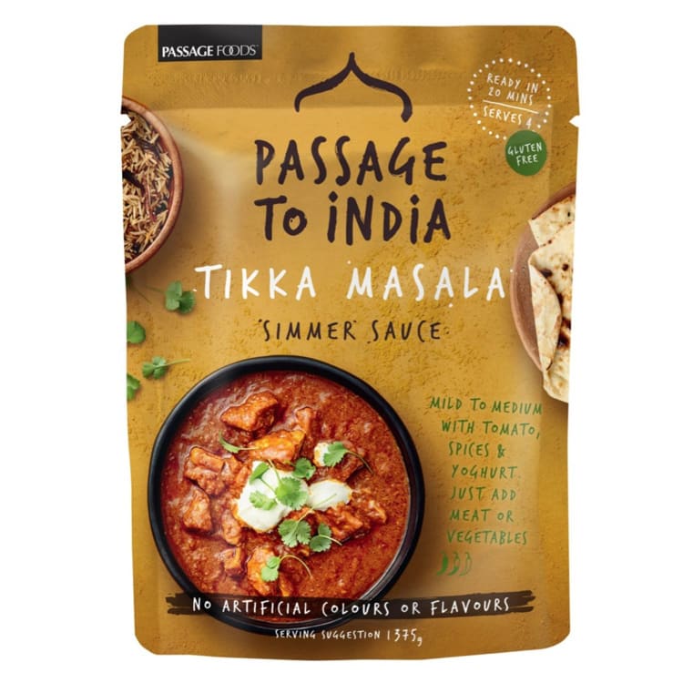 Passage To India Simmer Sauce Tikka Masala
