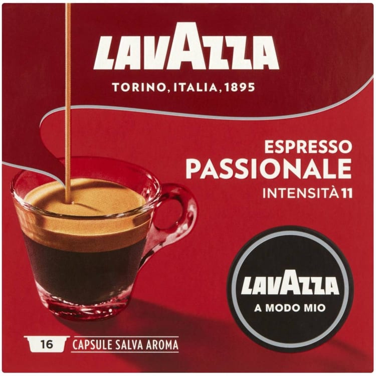Lavazza A Modo Mio Passionale Coffee Capsules