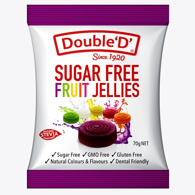 Double D Sugar Free Fruit Jellies
