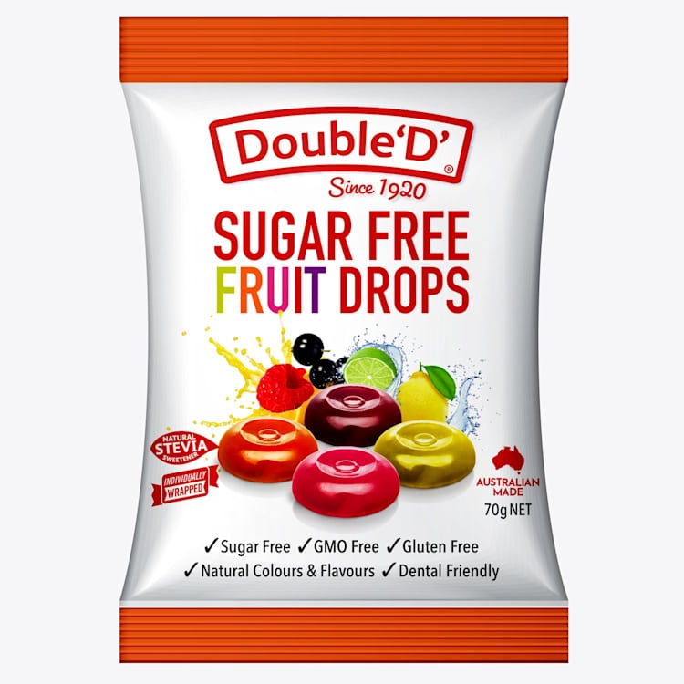 Double D Sugar Free Fruit Drops