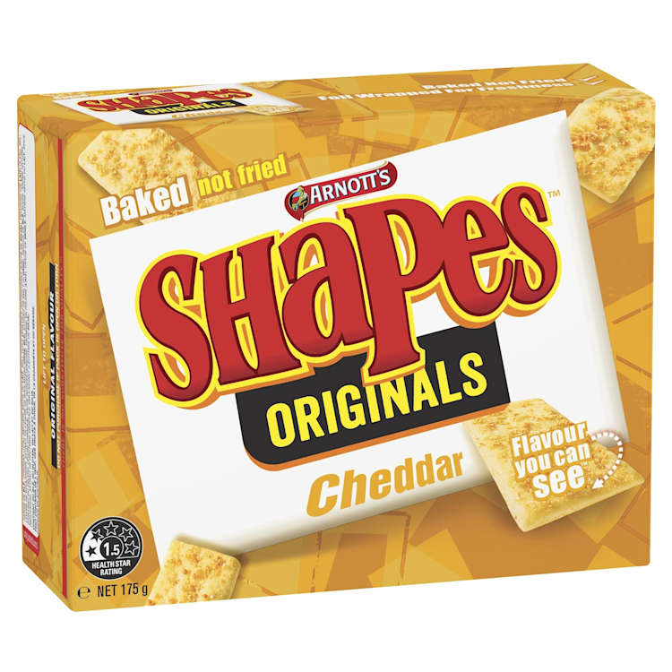 Arnott's Shapes Cheddar