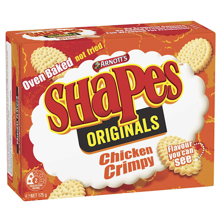 Arnott's Shapes Chicken Crimpy