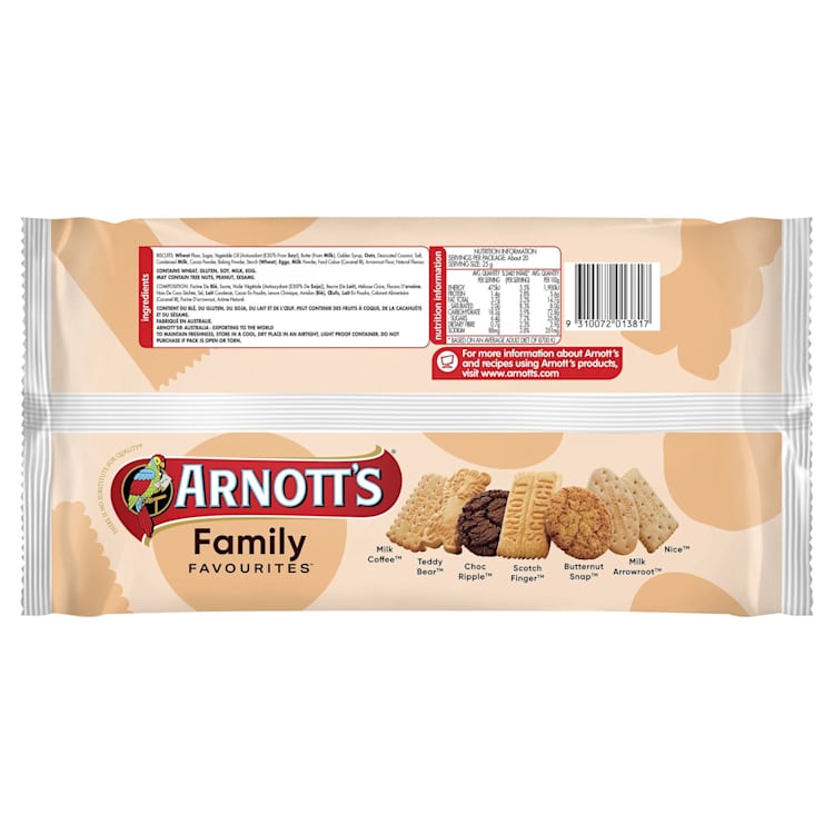 Arnott's Family Assorted