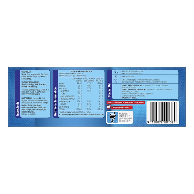 Arnott's Salada Original