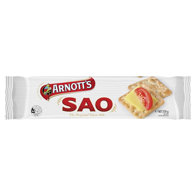 Arnott's Sao Cracker Biscuits Original