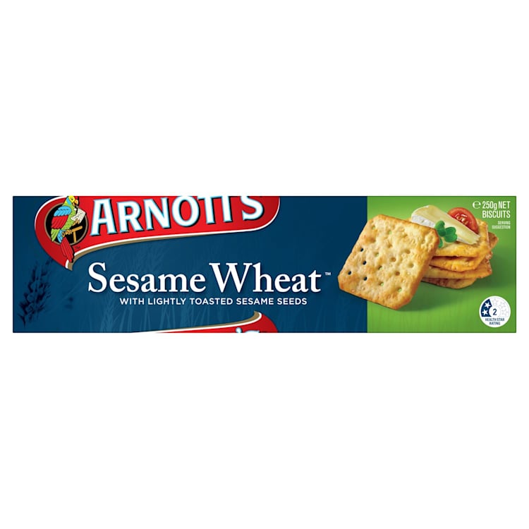 Arnott's Sesame Cracker Wheat