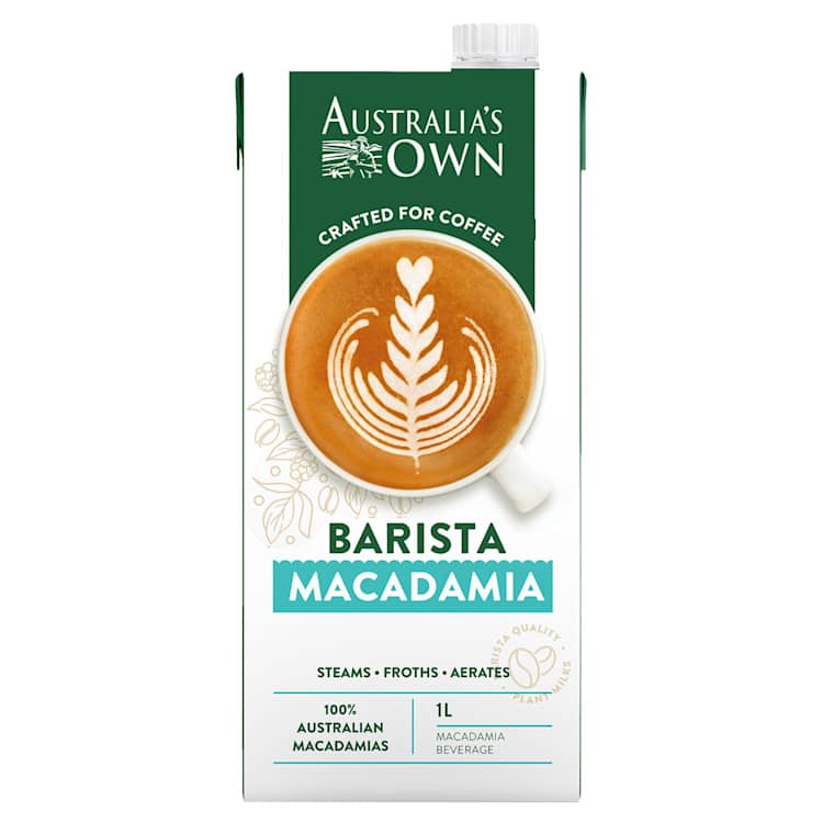 Australia's Own Macadamia Barista Milk