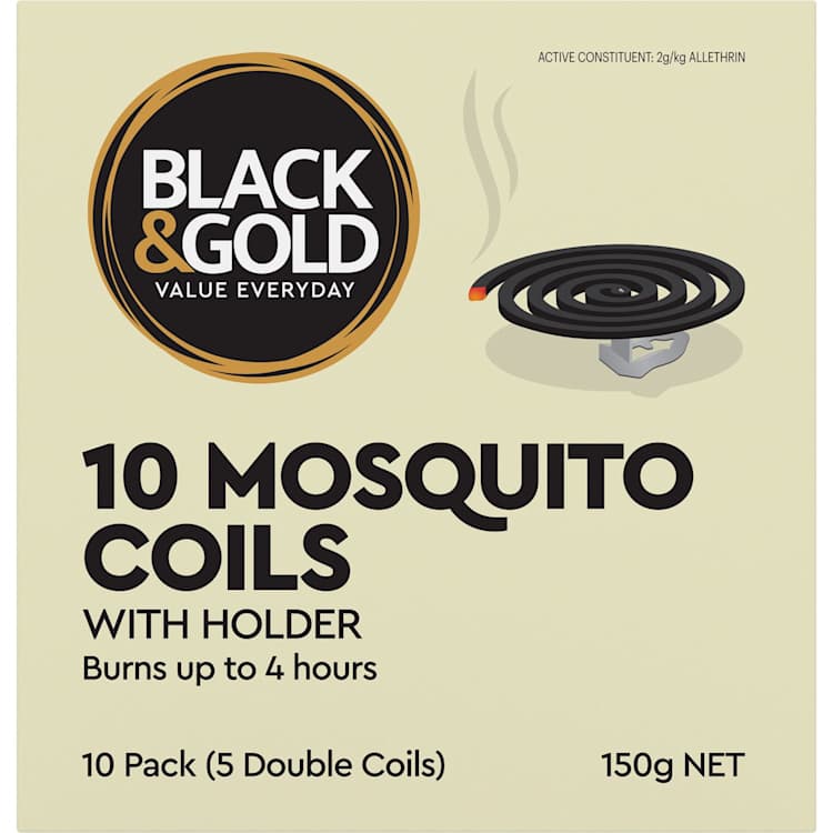Black & Gold Mosquito Coil