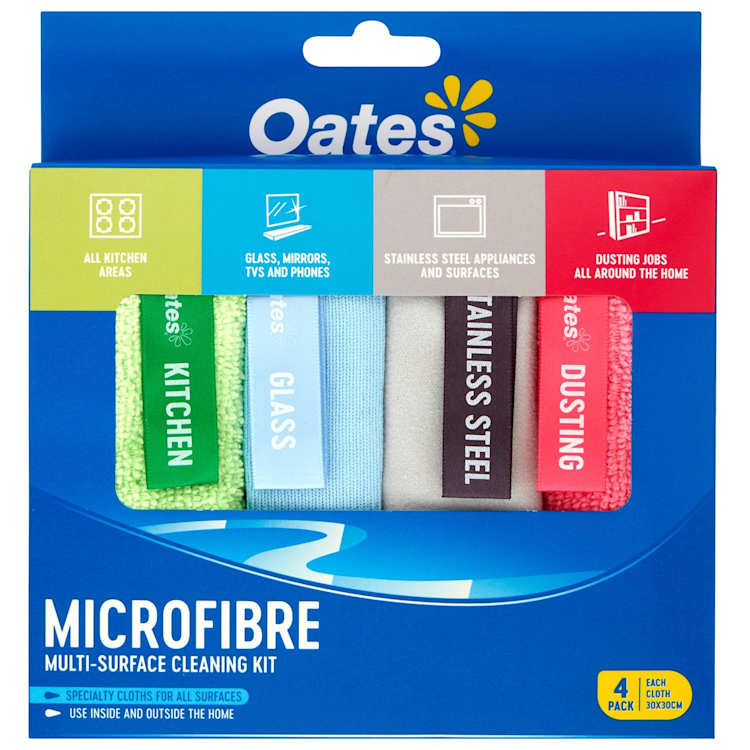 Oates Microfibre Cleaning Kit