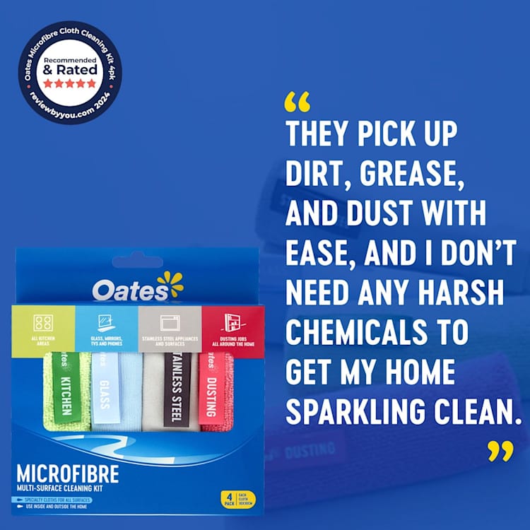 Oates Microfibre Cleaning Kit