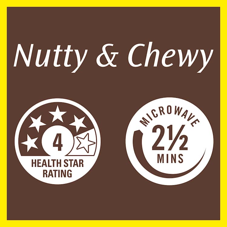 SunRice Microwave Fragrant Brown Rice Family Pack