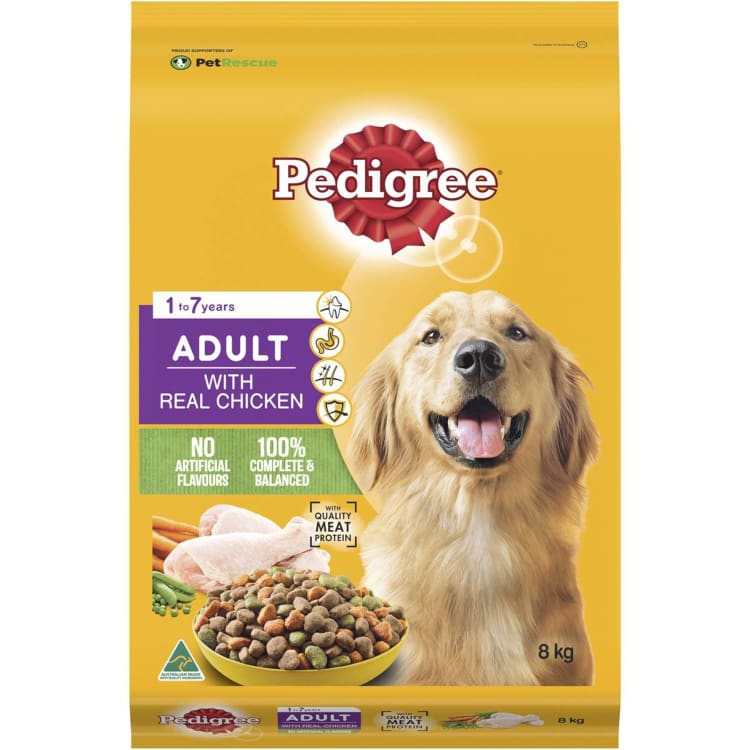 Pedigree adult dog food clearance