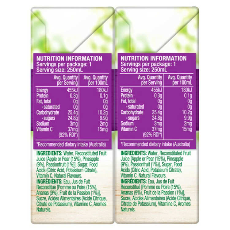 Golden Circle Golden Pash Fruit Drink Multipack Poppers