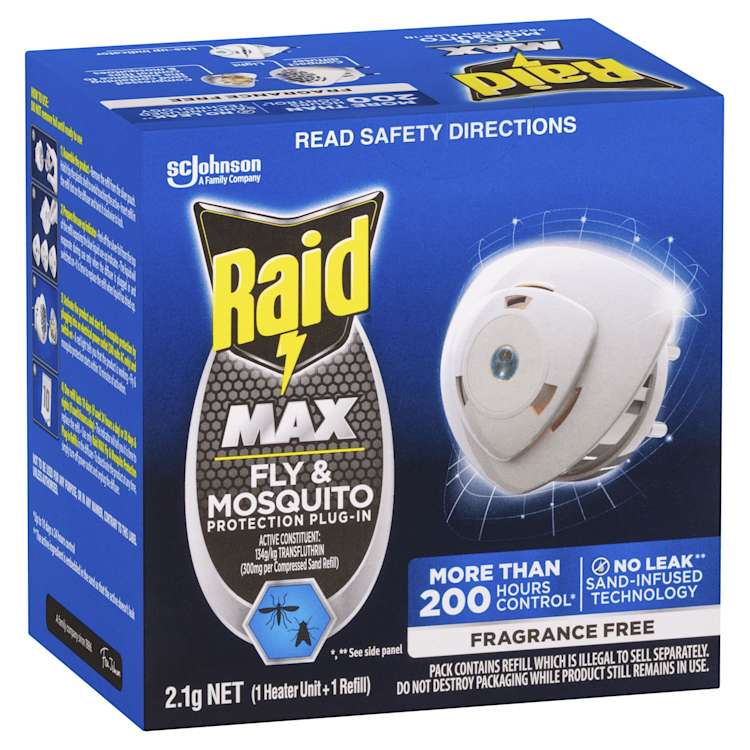 Raid Night & Day Primary Control Fly & Mosquito Protection