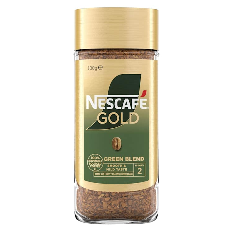 Nescafe Gold Green And Roasted Instant Coffee
