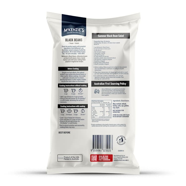 McKenzie's Black Beans