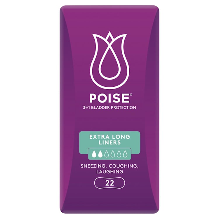Poise Liners Extra Long