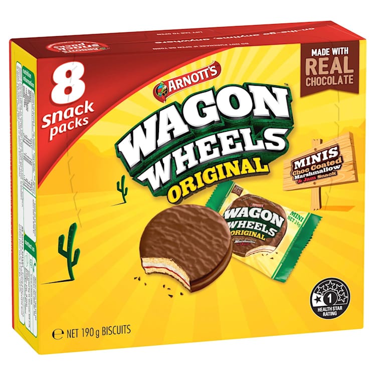 Arnott's Wagon Wheels Multipack