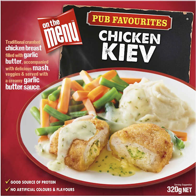 On The Menu Chicken Kiev