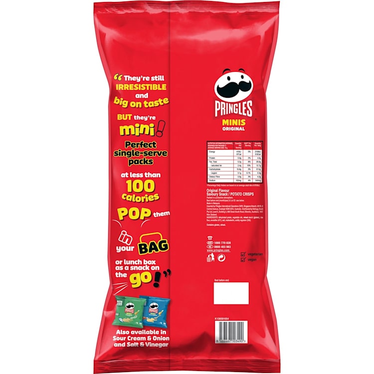 Pringles Minis Salted Chips Multipack