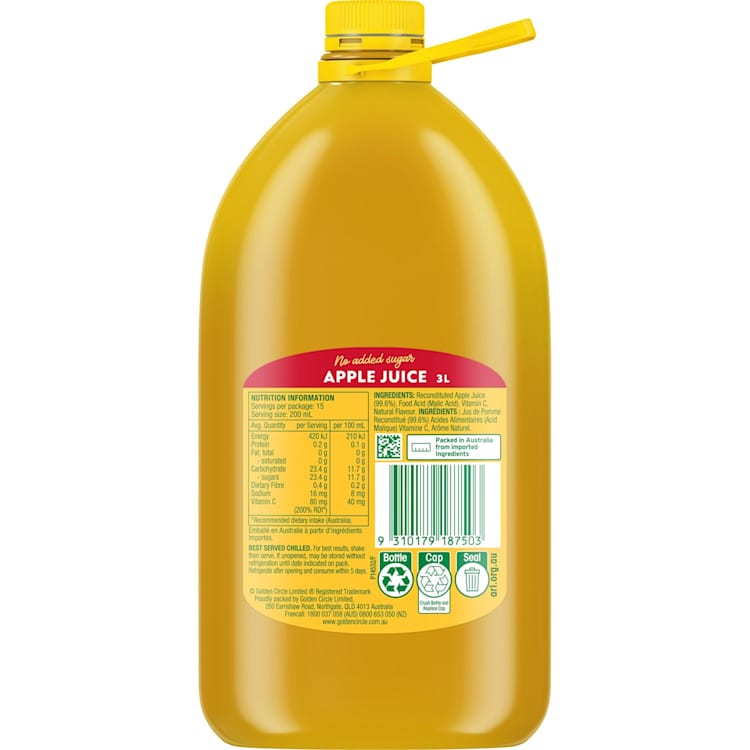 Golden Circle Apple Juice