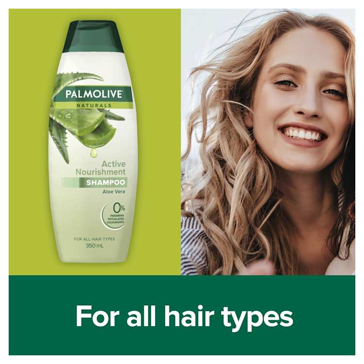 Palmolive Naturals Hair Shampoo Active Nourishment Aloe Vera