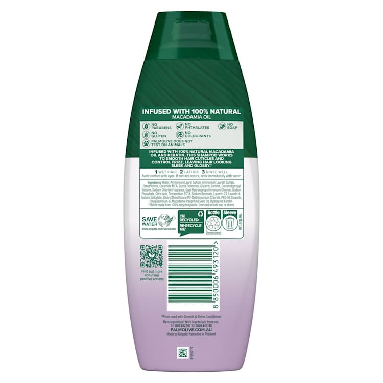 Palmolive Naturals Smooth & Shine Shampoo
