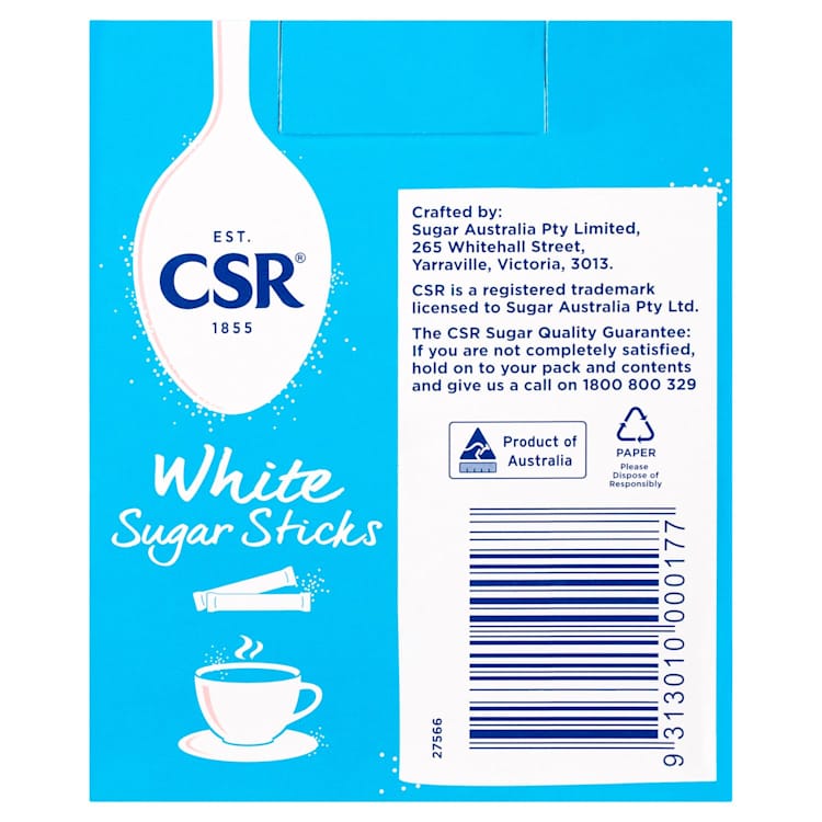 CSR White Sugar Premium Sticks